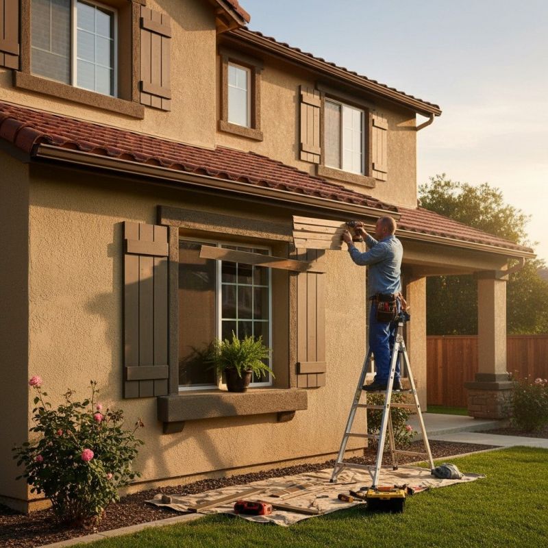 Exterior Shutters Repair