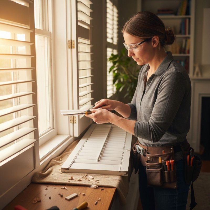 Indoor Shutters Repair detail