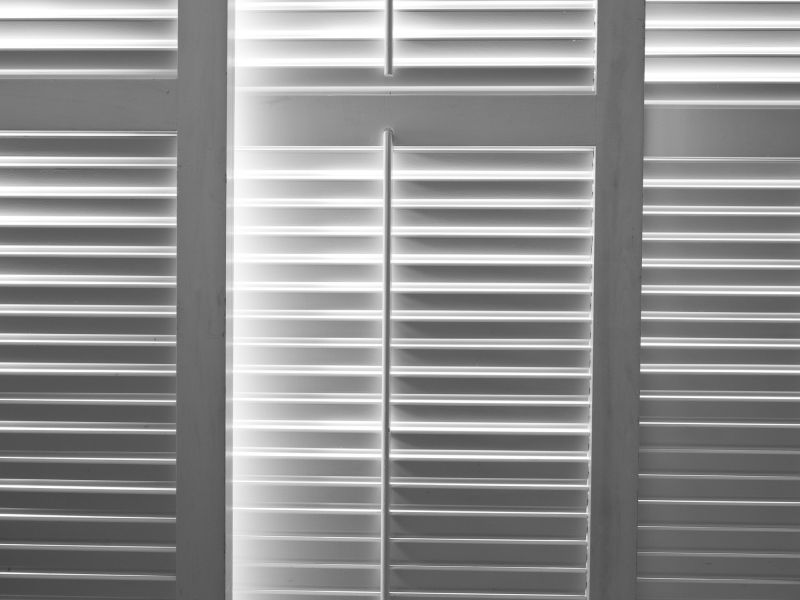 Wood Shutters Installation detail